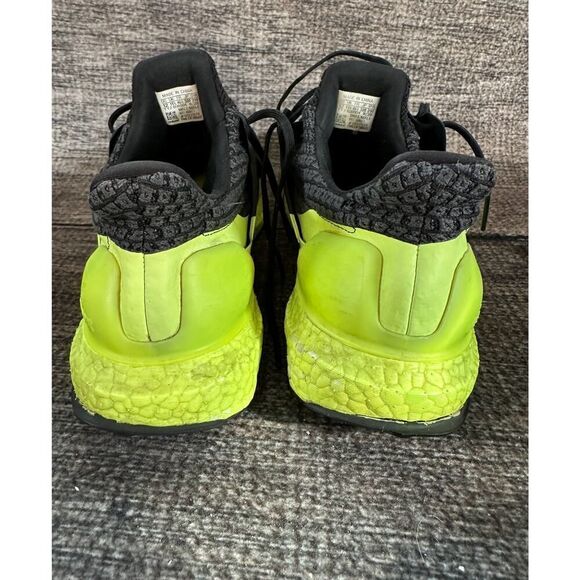 Adidas Ultraboost 5.0 Dna Black Solar Yellow Shoes Men's Size 12 H68071 - Picture 4 of 10